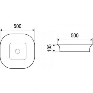 Раковина подвесная WW SK Арт. ELBACH 2246 10000003836